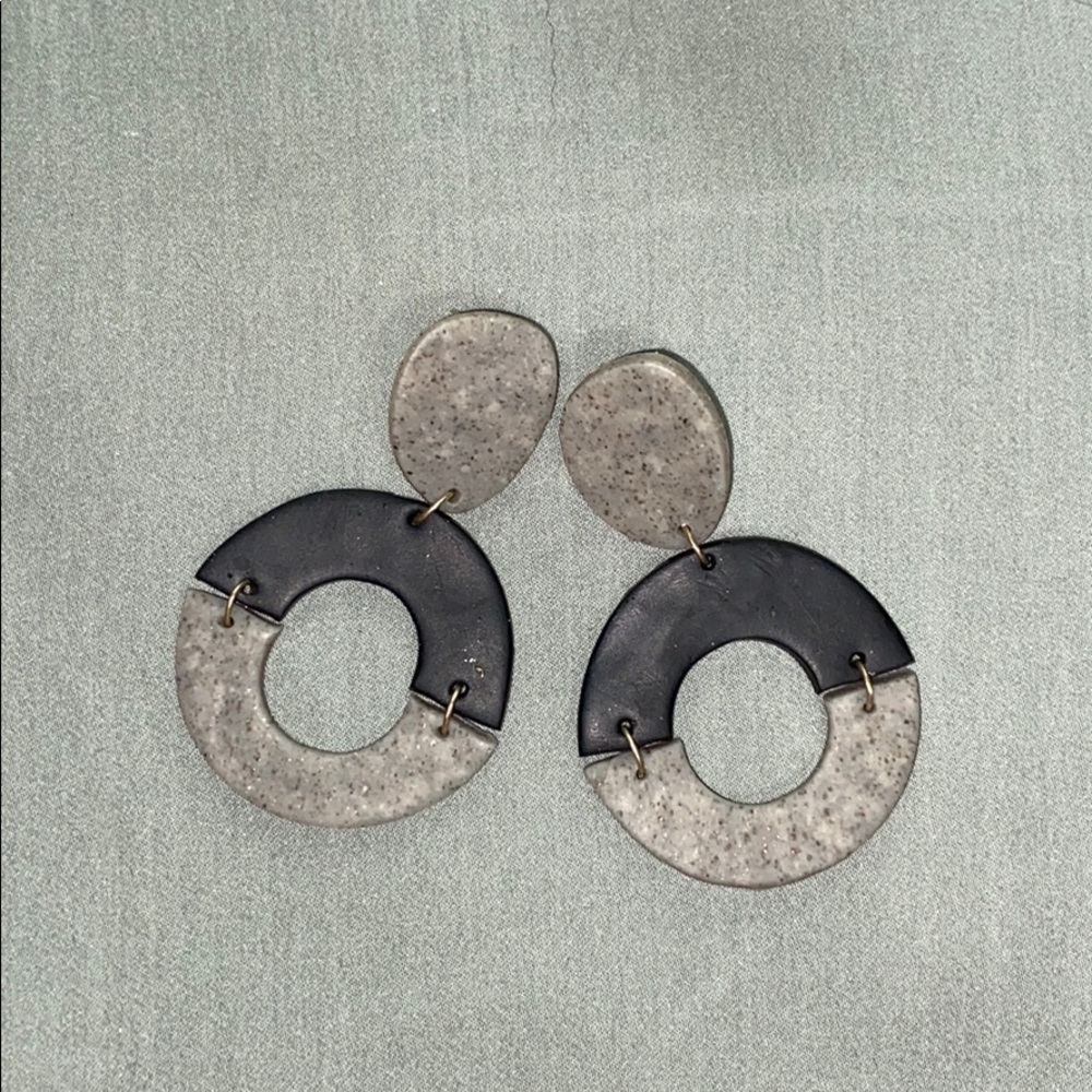 Homemade Clay Polymer Earrings